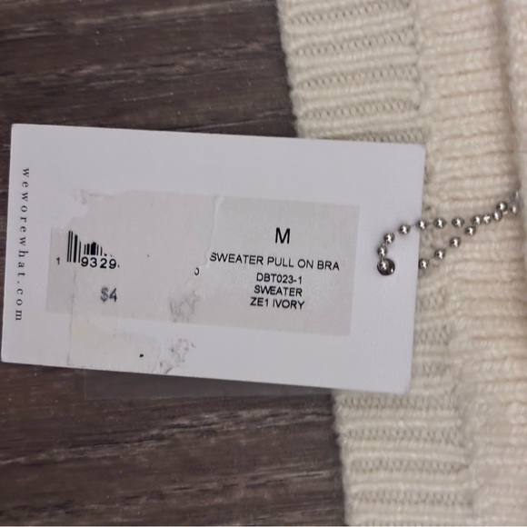 Danielle Bernstein WeWoreWhat Sweater Pull On Bra-0359 - Picture 12 of 12